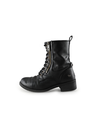 Mustang Schnürstiefel Schwarz 280935