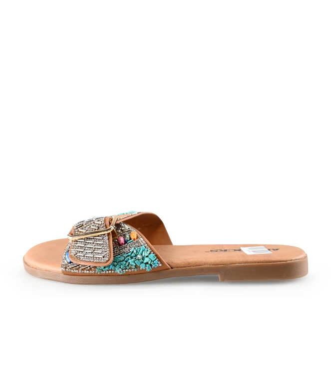 Ann Rocks Flip-Flops