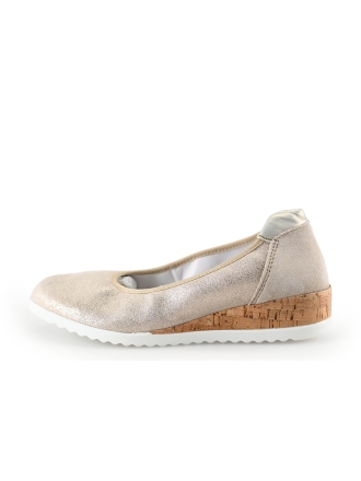 Feyn Keilschuhe Silber 281317