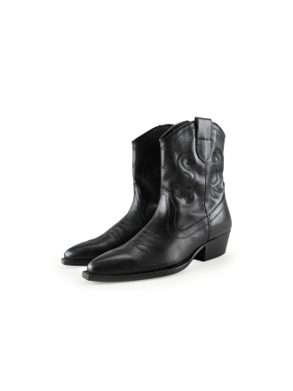 Poelman Cowboystiefel Schwarz 281457