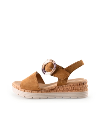 Gabor Sandalen Cognac 281553