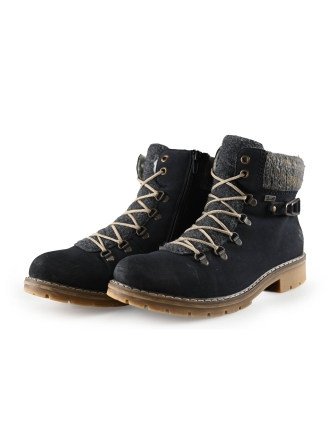 Rieker Schnürstiefel Blau 281634