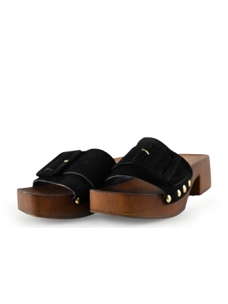 Notre-V Mules Pantoletten Schwarz 281719