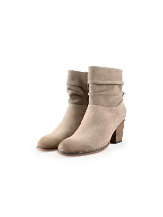 Poelman Stiefeletten Beige 281889