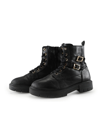 Nelson Schnürstiefel Schwarz 282106