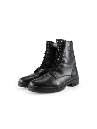 Tamaris Schnürstiefel Schwarz 282247