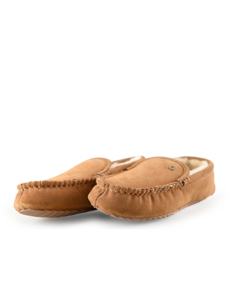 Warmbat Hausschuhe Cognac 282601