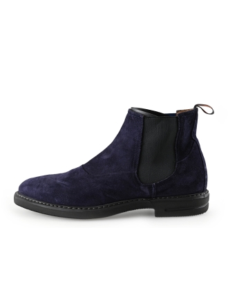 Manfield Chelsea boots Blau 283208