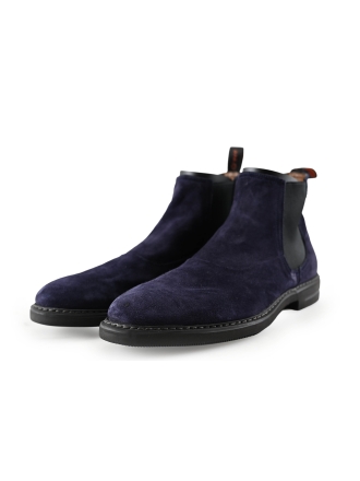 Manfield Chelsea boots Blau 283208