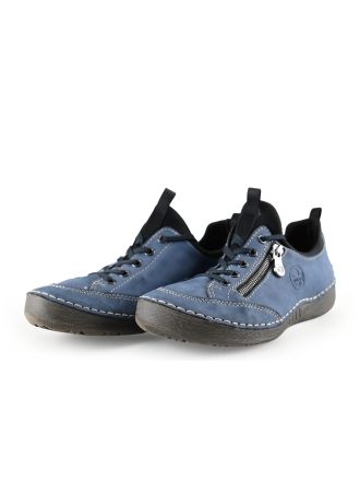 Rieker Schnürschuhe Blau 283833