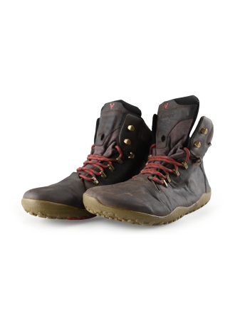 Vivo Barefoot Schnürstiefel Braun 284002