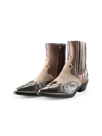 Poelman Cowboystiefel Beige 284329