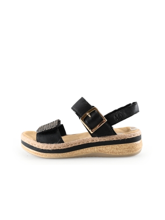 Rieker Sandalen Schwarz 284439