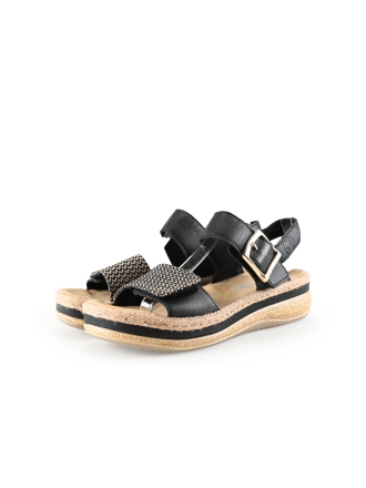 Rieker Sandalen Schwarz 284439