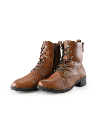 Mustang Schnürstiefel Cognac 284500