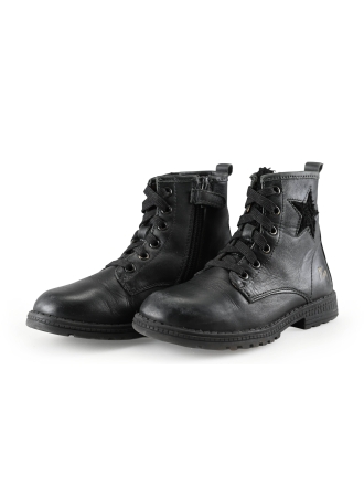 Keq Schnürstiefel Schwarz 284506