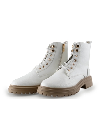 Hto Schnürstiefel Weiß 284570