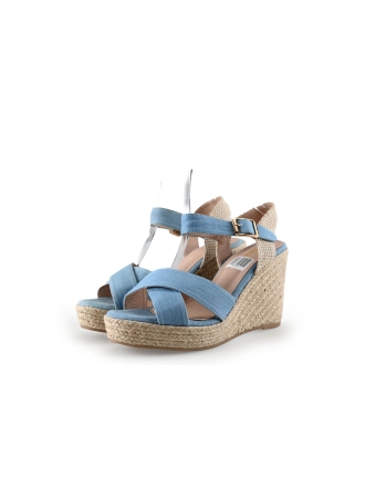 Cellini Keilschuhe Blau 287016