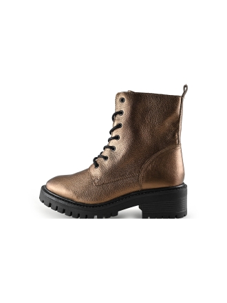 Manfield Schnürstiefel Bronze 287371