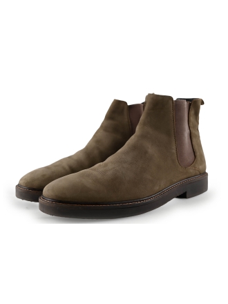 Manfield Chelsea boots Braun 287438
