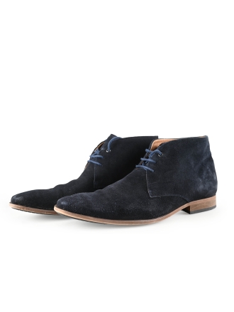 Manfield Schnürschuhe Blau 287468
