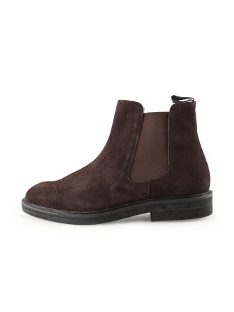 Manfield Chelsea boots Braun 287473