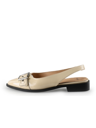 Manfield Mules Pantoletten Beige 287478