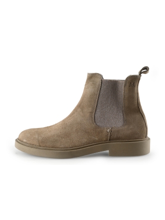 Manfield Chelsea boots Braun 287499