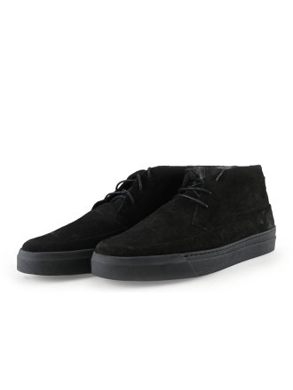 Manfield Schnürstiefel Schwarz 287601
