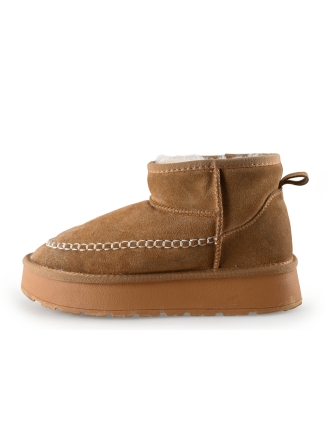 Manfield Schneestiefel Cognac 287625