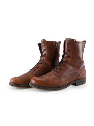 Manfield Schnürstiefel Cognac 287633