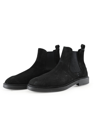 Manfield Chelsea boots Schwarz 287646