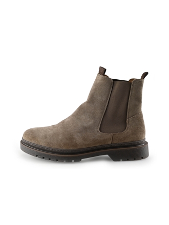 Manfield Chelsea boots Braun 287648
