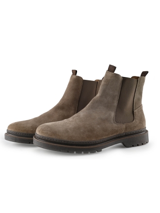 Manfield Chelsea boots Braun 287648