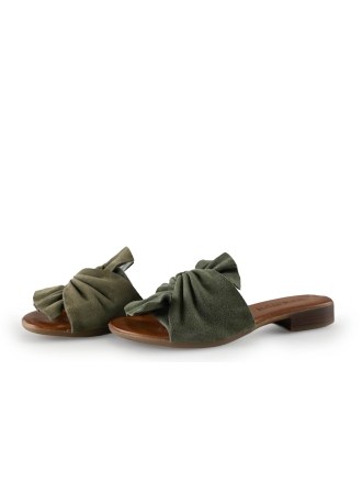 Anna Field Mules Pantoletten Grün 287980