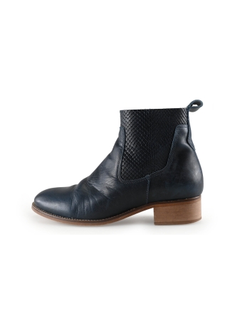 Manfield Stiefeletten Blau 288117