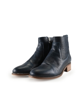 Manfield Stiefeletten Blau 288117