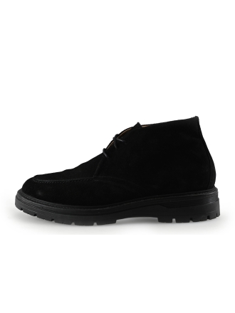 Manfield Schnürstiefel Schwarz 288226