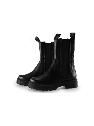 Manfield Chelsea boots Schwarz 288232