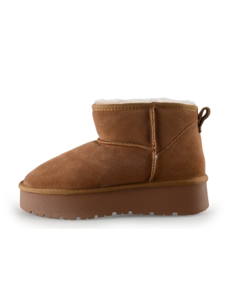 Manfield Schneestiefel Beige 288264