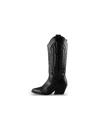 Manfield Cowboystiefel Schwarz 288307