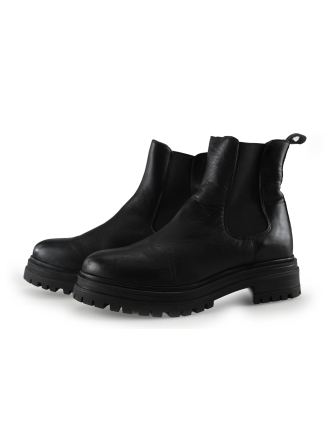 Manfield Chelsea boots Schwarz 288415