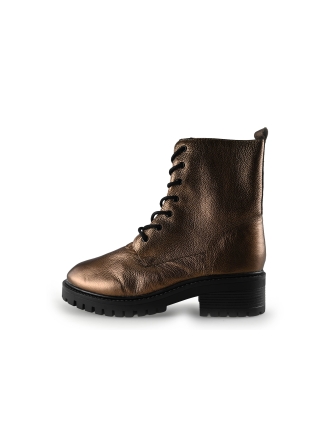 Manfield Schnürstiefel Bronze 288429