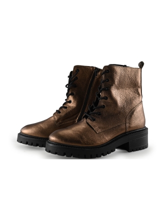 Manfield Schnürstiefel Braun 288431