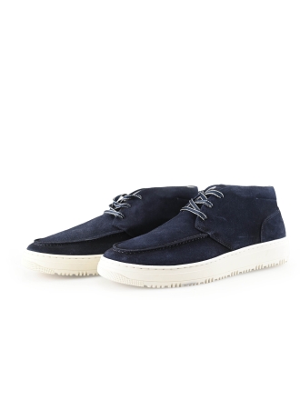 Manfield Schnürstiefel Blau 288547