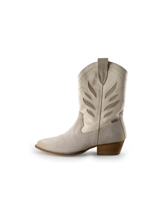Manfield Cowboystiefel Beige 288578