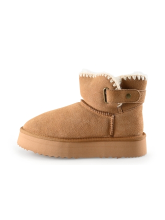 Manfield Schneestiefel Cognac 288625