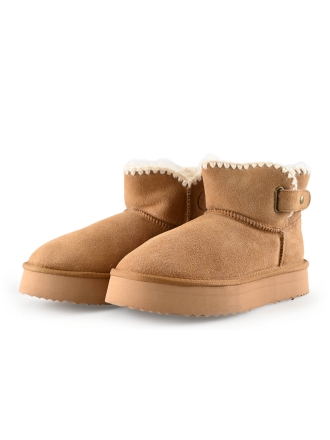Manfield Schneestiefel Cognac 288625
