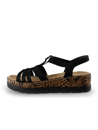 Rieker Sandalen Schwarz 289158