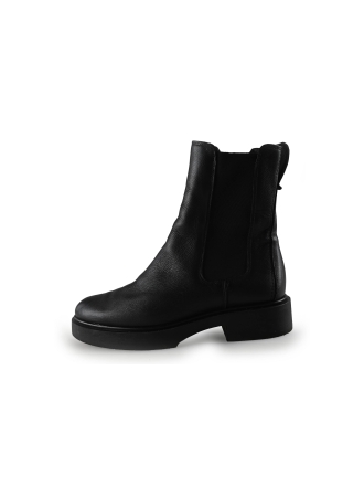 Manfield Chelsea boots Schwarz 289496